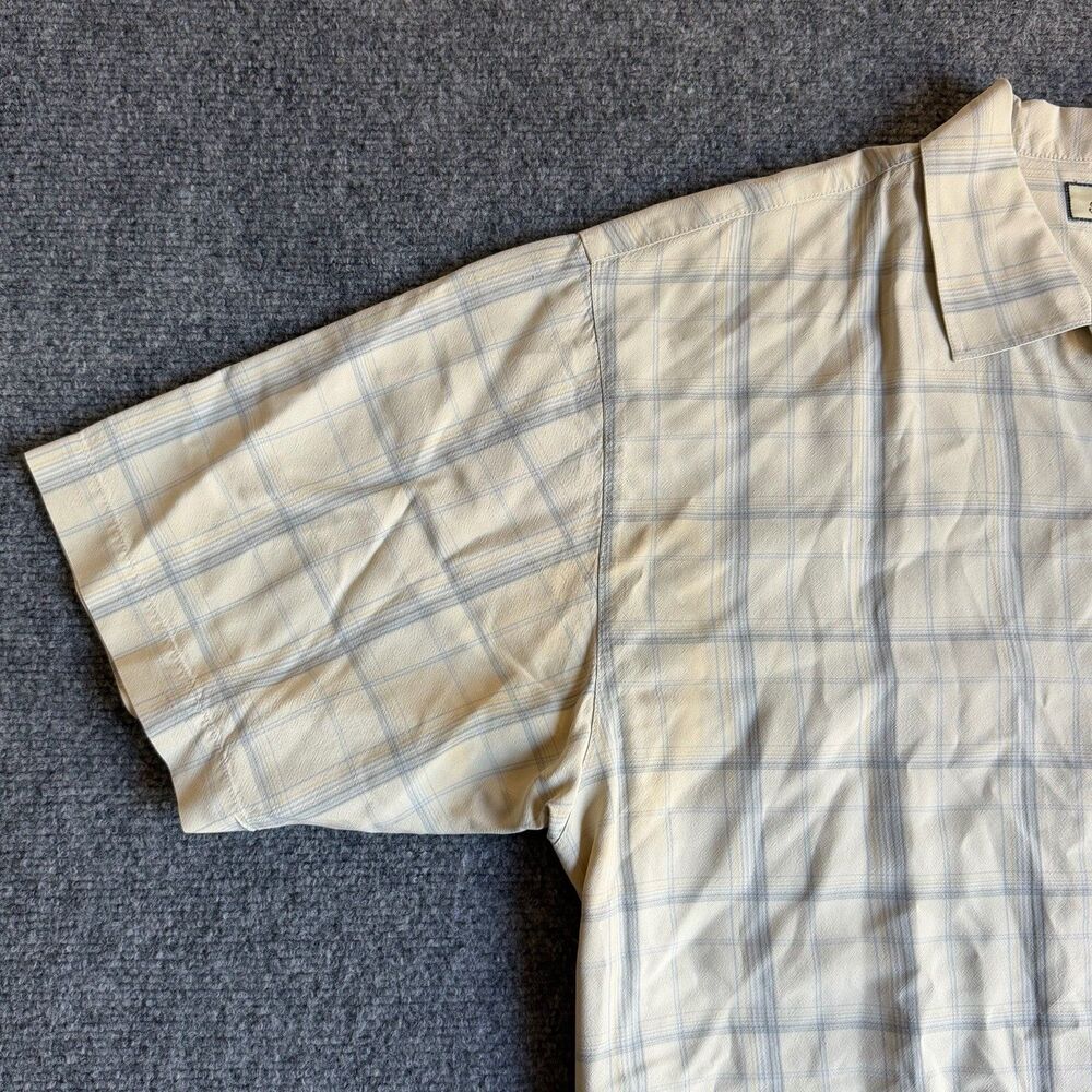 Tommy Bahama Men’s Size M 100% Silk Camp Shirts Lot of 3 Hawaiian Floral Plaid - Picture 8 of 16
